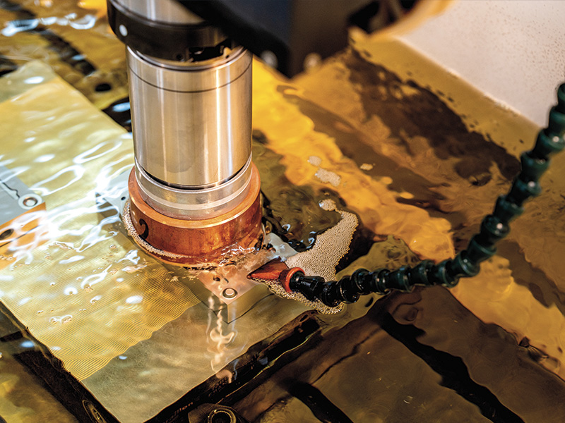 Processo di Elettroerosione a tuffo