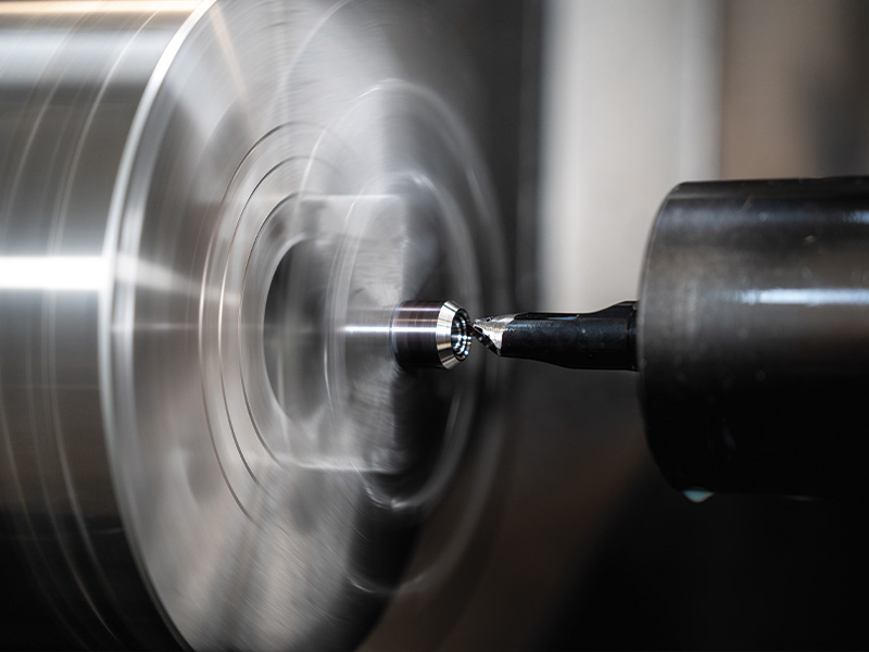 Dettaglio Tornio CNC